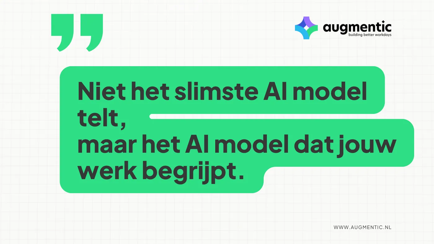 Wanneer AI meer lijkt op een collega dan op een tool