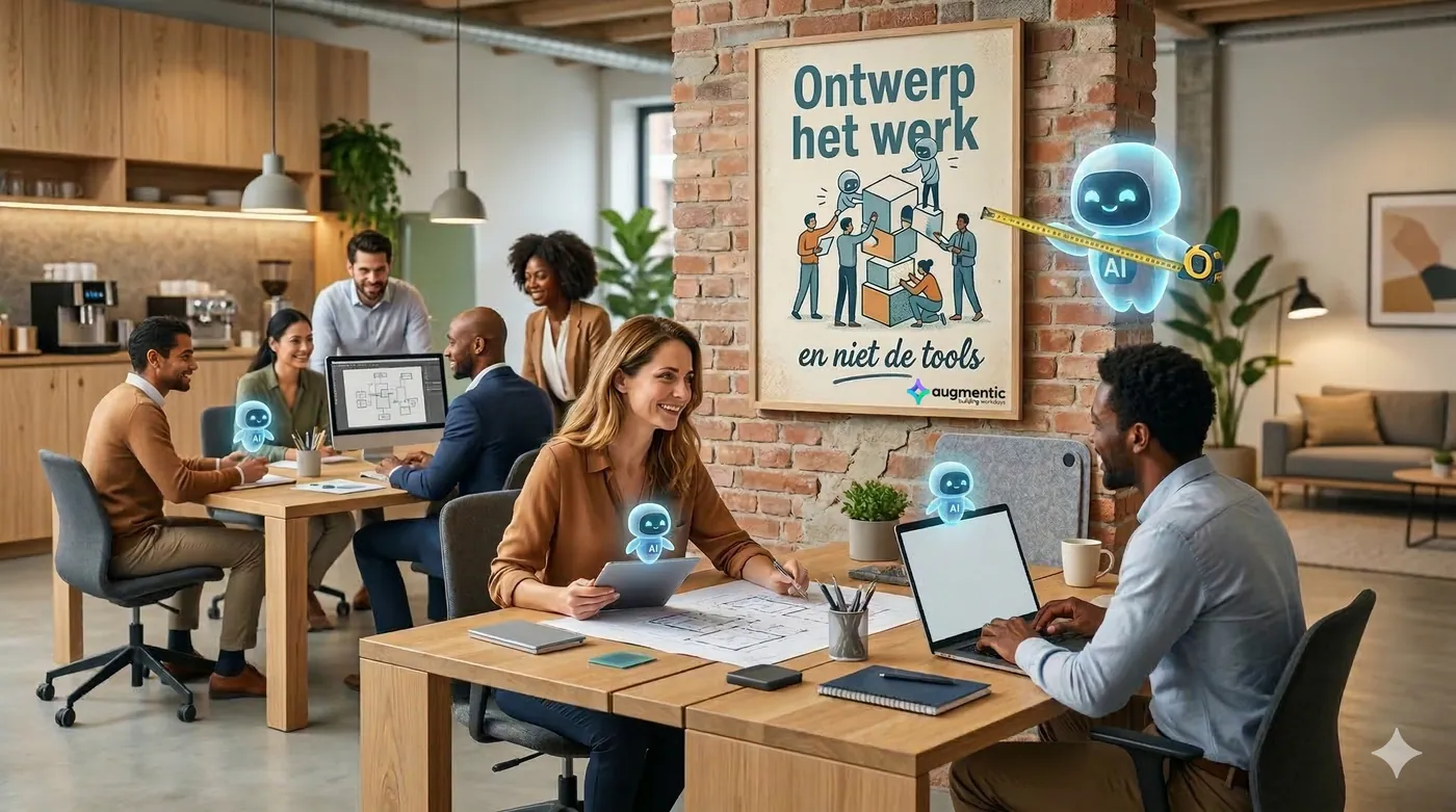 AI levert niets op als je het bovenop bestaand werk plakt. Dat is het eigenlijke nieuws achter de productiviteitsonderzoeken.